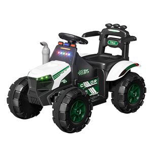 Farm <strong>Tractor</strong> Ride-On Electric Car for 2 to 4 Years Old Kids with 4 Wheels Plastic &amp; Rechargeable Battery - Product Image 4