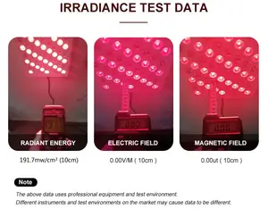 Home Use 1200w Full Body LED Light Therapy Infrared Light Large PDT Therapy 660nm 850nm Red Light Therapy Panel