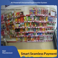 Système intelligent de magasin de proximité sans personnel Bohang Community avec reconnaissance visuelle IA et borne de paiement en libre-service à écran tactile