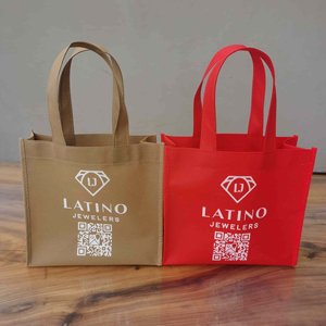 Bolsa de Compras Reutilizable de Tela No Tejida Personalizable al por Mayor, Bolsa de Supermercado No Tejida con su Propio Logotipo - Product Image 1