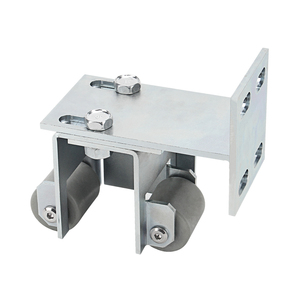 Trắng Nylon Con Lăn Stopper Có Thể Điều Chỉnh Điểm Họp Cổng End Catcher Cho Tủ Quần Áo Trượt Cổng - Product Image 4