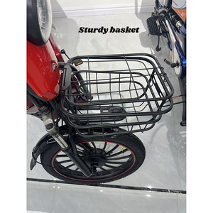 Vélo électrique économique pour étudiants avec roues <span class=keywords><strong>de</strong></span> 20 pouces et moteur <span class=keywords><strong>de</strong></span> 500W, accélérateur et assistance au pédalage, deux modes, batterie au plomb-acide - Product Image 3