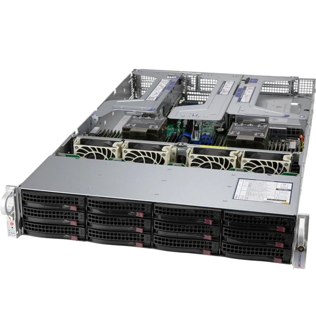 Supermicro SYS-620U-TNR 2U Dual Processor Rack Server for High-Performance Computing and Virtualization