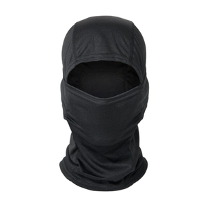 Balaclava intégrale unisexe à carreaux de haute qualité avec logo personnalisé, respirante, imperméable, protection solaire, coupe-vent, noire, 100% - Product Image 1