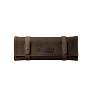 Pochette de voyage en cuir Sea Master, étui pour montre, étui de voyage pour montre, boîte d'origine - Product Image 1