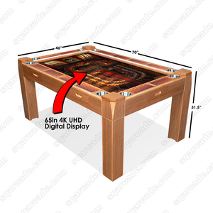 Jeu d'arcade interactif à monnayeur, jeu de société numérique, table basse électronique, machine de jeu de société électronique pour les rassemblements et événements - Product Image 5