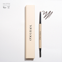 Crayon à sourcils anti-bavures coordonné aux couleurs, marque privée personnalisée pour la vente en gros OEM ODM
