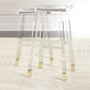 Tabouret <span class=keywords><strong>de</strong></span> <span class=keywords><strong>bar</strong></span> en perspex, simple, moderne et créatif, personnalisé, à la mode en acrylique, personnalisé - Product Image 1
