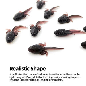 Appât souple réaliste en TPE S/L pour la pêche au <span class=keywords><strong>leurre</strong></span> et à la mouche, appât souple pour loche sauvage, outils et accessoires de pêche - Product Image 3
