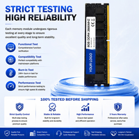 Module de mémoire RAM DDR4 8 Go 16 Go 2666 MHz haute performance OEM d'usine, mémoire de bureau UDIMM, sans souci pour la mise à niveau de l'ordinateur