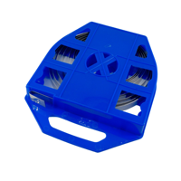 Attache-câble en acier inoxydable, sangle réglable, utilisation FTTH, compatible avec les tuyaux et les câbles