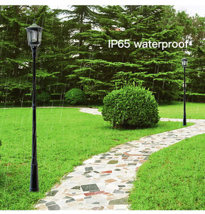 <span class=keywords><strong>Farola</strong></span> Solar <span class=keywords><strong>LED</strong></span> para Exteriores SRESKY, Estilo Retro, 3000LM, IP65 Impermeable - Product Image 4