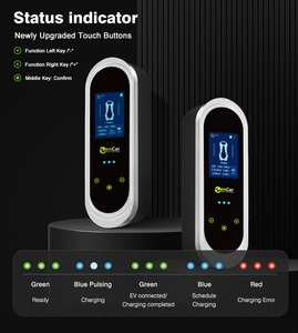 Zencar 32A 7.2KW Type2 Portable EV Tipo B Evse Cargador con enchufe azul CEE para uso doméstico - Product Image 5