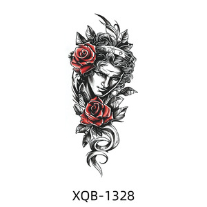 Nouvelles Tatouages Temporaires Colorés à Transfert d'Eau 2026 – Motifs Rose, Sirène et Floraux pour Bras – Art Corporel pour Hommes et Femmes - Product Image 2