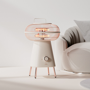 Calentador Eléctrico Oscilante <span class=keywords><strong>Silencioso</strong></span> de 1000W, Popular, con Temporizador, Calentamiento Rápido, Tres Niveles, Anti-Vuelco, para Invierno - Product Image 4