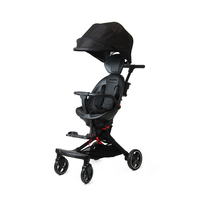 Poussette pliable multifonctionnelle pour bébé, pas cher