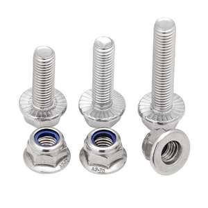 Din933 <span class=keywords><strong>307A</strong></span> 318 thép không gỉ A2 8.8 10.9 Metric hình lục giác mặt bích hạt và Hex bu lông - Product Image 4