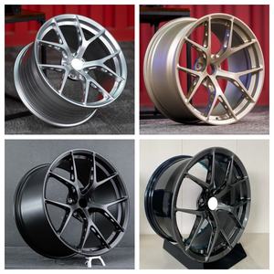 Rines DJJ Forged Fi <span class=keywords><strong>R</strong></span> EVO en Gris Oscuro para BMW G87 M2 F80 E92 M3 <span class=keywords><strong>Porsche</strong></span> <span class=keywords><strong>911</strong></span> 991 GT3 5x112 5x120, Rines de Aleación Personalizados para Competición - Product Image 3