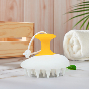 Autres outils de maquillage, masseurs de cuir chevelu, brosses à cheveux en silicone, brosses à cheveux douces à poils longs, peignes à shampooing pour la croissance des cheveux - Product Image 4