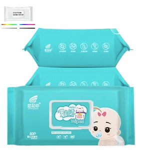 Hot Baby Wipes Sale Alcohol-free Wet Tissue Eco-friendly Water Tissue Baby Care Wet Tissue