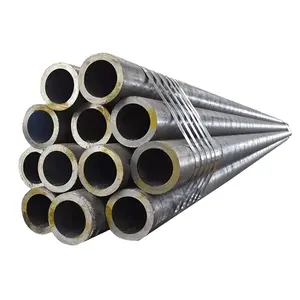 15mo3 seamless steel pipe round St52 E355 seamless carbon steel tube black ASTM A53 API 5L