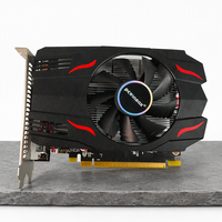 Kartu Grafis PCWINMAX RX 550 4GB GDDR5 128Bit Tanpa Daya Eksternal OEM ODM Pemesanan Grosir Langsung Pabrik untuk Gaming PC Kantor