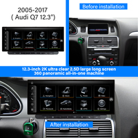 Q7 12.3 pouces Android écran tactile Navigation Navigation Gps Carplay Android Auto écran tactile Tv voiture lecteur Dvd pour Audi toutes les voitures