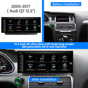 Q7 12.3 pouces Android écran tactile Navigation Navigation Gps Carplay Android Auto écran tactile Tv voiture lecteur Dvd pour <span class=keywords><strong>Audi</strong></span> toutes les voitures - Product Image 2