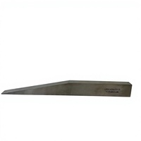 Ciseau à froid trapézoïdal en titane non magnétique de haute qualité Oak Brand L290X140XW20XH30mm pour la sculpture