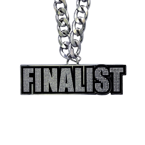 Collana a Catena Cubana Lucida in Stile Hip-hop alla Moda, Adatta per Uomo, Materiale in Lega, Ciondolo Personalizzato a Tema Campionato - Product Image 2