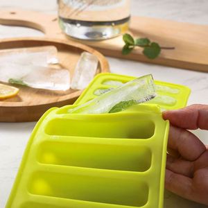 Molde de Silicona para Hornear Pasteles y Galletas, 10 Cavidades Cilíndricas, Libre de BPA, Apto para Alimentos, Color Verde - Product Image 4
