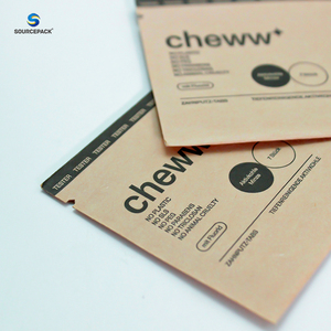 Compostable Small Size <strong>Sachet</strong> for Tea Coffee Powder Packaging the Snack Food Packaging Pouch Kraft Paper <strong>Sachet</strong> - Product Image 4