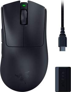 Ratón Inalámbrico para Juegos <span class=keywords><strong>Razer</strong></span> <span class=keywords><strong>DeathAdder</strong></span> V3 Pro, Ratón Óptico de Precisión de 30K DPI, Ultraligero de 63 g para Jugadores Profesionales de Esports - Product Image 1