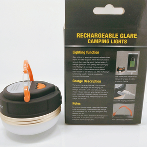 Đèn Bàn Khẩn Cấp Sạc Dự Phòng Mini Ngoài Trời Có Đèn Lồng Lều Điều Khiển Từ Xa Đèn Cắm Trại Led Sạc Usb Di Động - Product Image 6