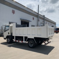 Nouvelle exportation de cabine à une rangée de camion léger HOWO 5 tonnes