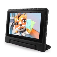 HGD pour Amazon Kindle Fire HD 2019 / 2017 / 2015 Fire HD 10.1 pouces étui arrière antichoc avec poignée enfants EVA étui pour tablette
