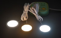 Lumière LED sous l'armoire, éclairage de vitrine, éclairage de comptoir, éclairage de caravane, camping-car, éclairage intérieur, spot avec interrupteur 5VUSB