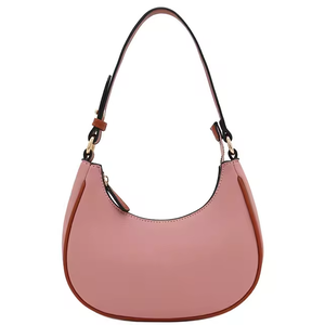 Customized hot selling armpit premium women's armpit PU leather women's handbag shoulder bag - Product Image 5