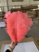Plumes d'autruche de 40-45 cm, décorations pour costumes de carnaval, décoration de table, plumes d'autruche teintées pour mariage