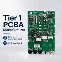 Pengontrol Dimmer LED 0-10v Shenzhen dengan Remote, Driver Matahari Terbit & Terbenam 220v, Aluminium 2-Layer SMT PCB PCBA Board, Masker Solder Hijau