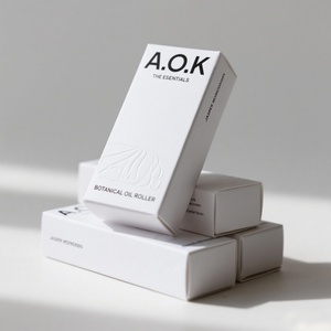 Recyclable Wholesale Customized Foldable Paper Packaging Carton for Luxury Brands | Logo Printing with Gold Foil - Product Image 4