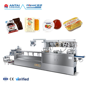 Machine d'emballage sous blister DPP-350 personnalisée, écologique, en aluminium et PVC, pour la sauce au chocolat et le ketchup - Product Image 1