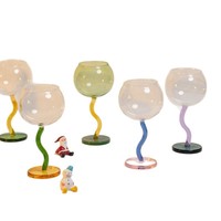 Mug à bulles au design original, tasse en verre borosilicate à pied de couleur unie, poignée élégante, cadeau sophistiqué, résistant aux hautes températures