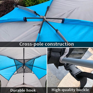 Tente de <span class=keywords><strong>camping</strong></span> tout-terrain 4x4 pour camionnette, petite voiture, une chambre, quatre saisons, en polyester, haute qualité, modèle <span class=keywords><strong>2023</strong></span>, vente chaude - Product Image 4