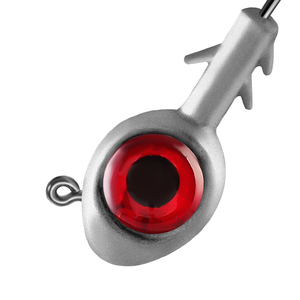 Palmer 5g 7g 10g 14g 3D mắt jighead móc thép carbon cao móc câu cá bền crappie Jig đầu câu cá bán buôn - Product Image 5