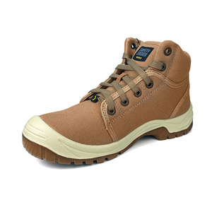 SafetyJogcer Desert S1 P SRC, zapatos de seguridad a la moda, botas de trabajo transpirables con punta de acero - Product Image 1