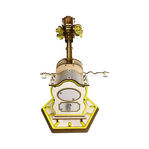 กล่องดนตรี3D เชลโล่ทำจากไม้อุปกรณ์ตกแต่งเครื่องดนตรีสำหรับวันเกิด - Product Image 2