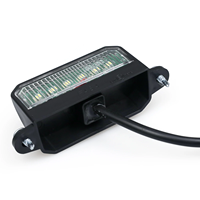 Feux de plaque d'immatriculation de remorque étanche EMARK 6 LED feux arrière 12-24V pour caravanes de camion de bateau