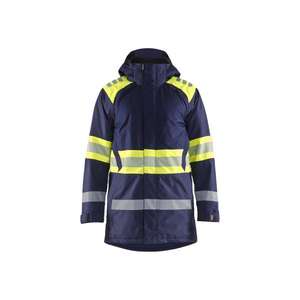BLAKLADER-Parka de invierno de alta visibilidad de 448519778933M Azul marino/Amarillo-EAN 7330509853047 ROPA DE TRABAJO DE 2017 - Product Image 1