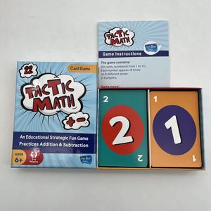 <span class=keywords><strong>Gioco</strong></span> di Carte Personalizzato di Alta Qualità con il Tuo Design per Divertimento, Carte da <span class=keywords><strong>Gioco</strong></span> in Confezione Tuck Box - Product Image 3